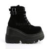 DemoniaCult - SHAKER52 Platform Boots - Black Product image